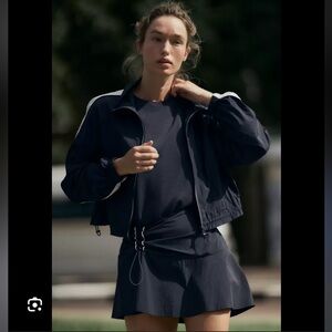 ZARA Navy Skort & Cropped Jacket Set – Never Worn Size S: Jacket & M: Skort